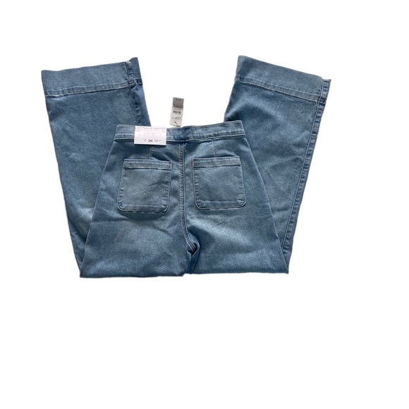 Ann Taylor Loft Wide Leg Crop Jeans Size 2 - Picture 4 of 10